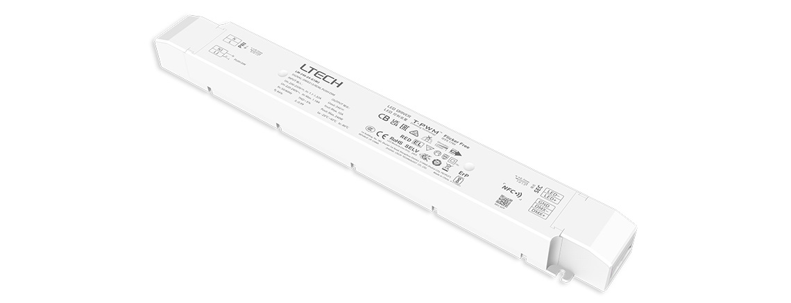 240W 24V NFC可编程DMX恒压调光电源 LM-240-24-G1M2