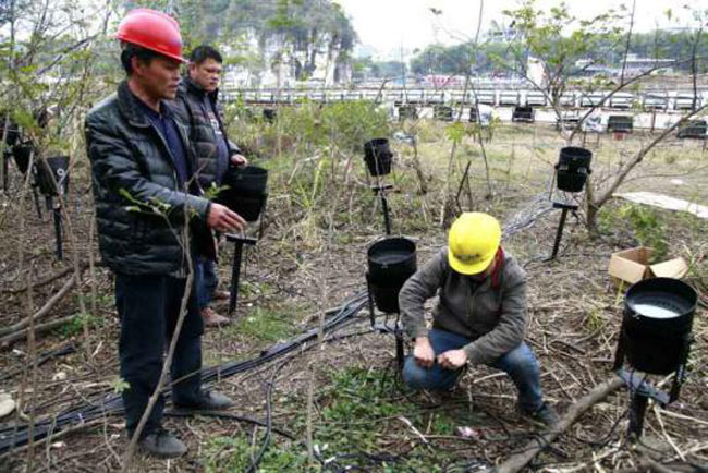 灯光工程施工中