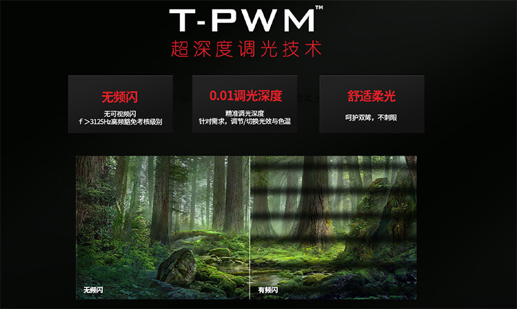 T-PWM超深度调光